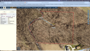 16-GIS MAP-Access Land Company presents 7 acres in Harrison County OH 43907