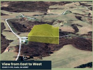 3-Access Land Company presents 7 acres in Harrison County OH 43907