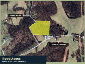 7-Access Land Company presents 7 acres in Harrison County OH 43907